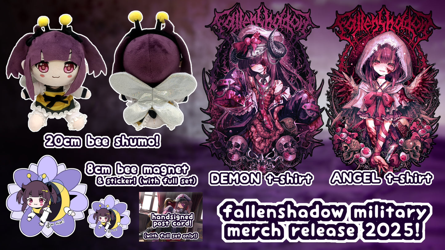 Fallenshadow Military Merchandise Full Set (With Signed Bonus Postcard) - Preorder